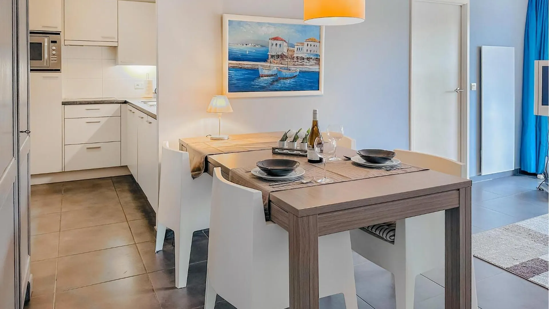 Lovely Apartment In Bredene With Kitchen