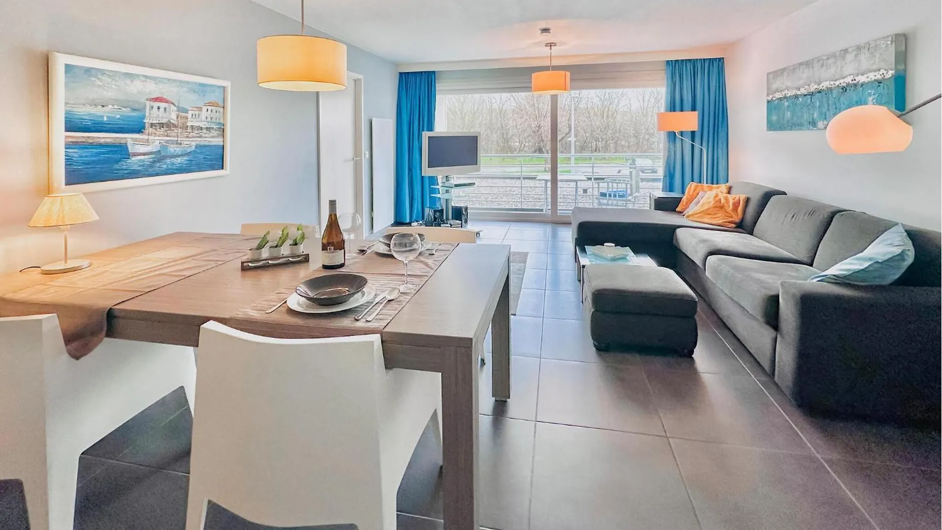 Lovely Apartment In Bredene With Kitchen